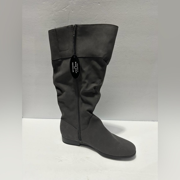 STYLE & CO WOMEN'S KELIMAEP GREY BOOTS SIZE 8.5 M - Picture 2 of 5